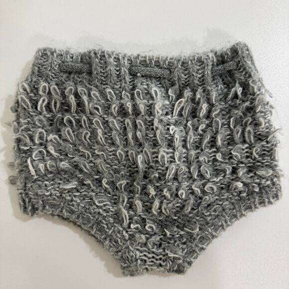 Rylee + Cru Lopped Knit Bloomers Size 6-12 Months Gray - Picture 6 of 6